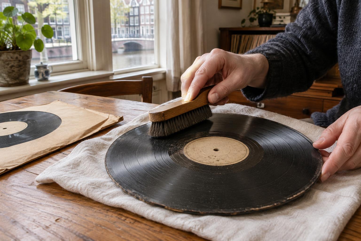 Why Shellac 78s Need Different Cleaning Methods from Vinyl Records