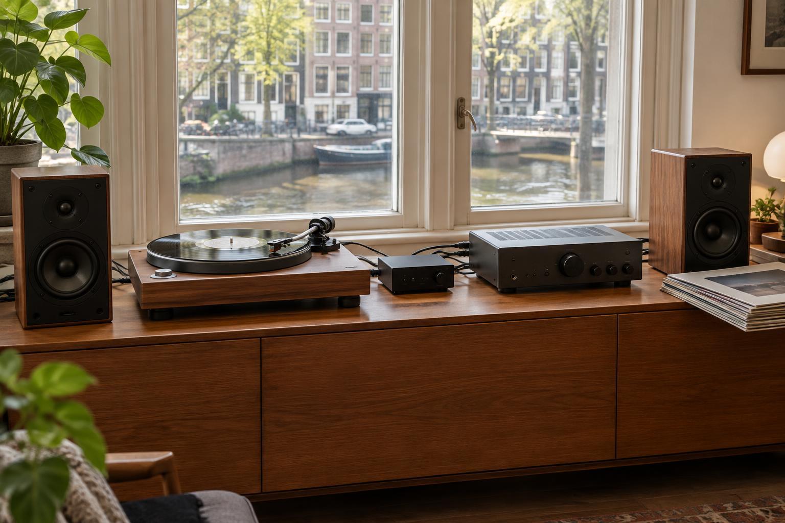 How a Turntable Connects to Your Listening System