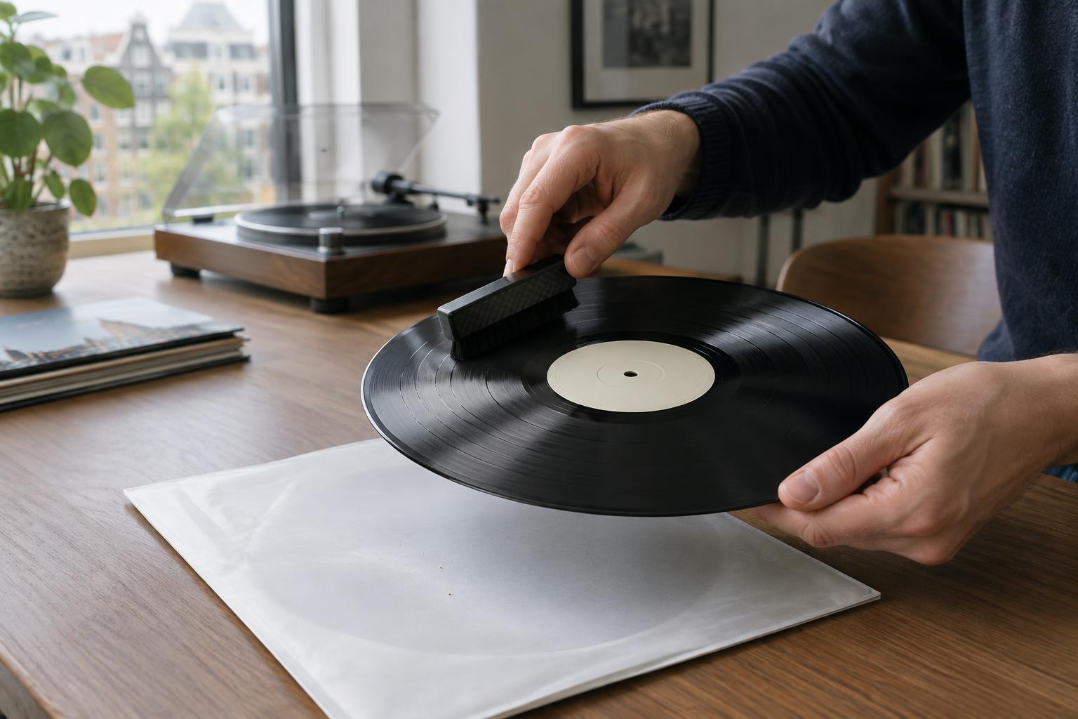 How to Reduce Static on Records Without Damaging Them