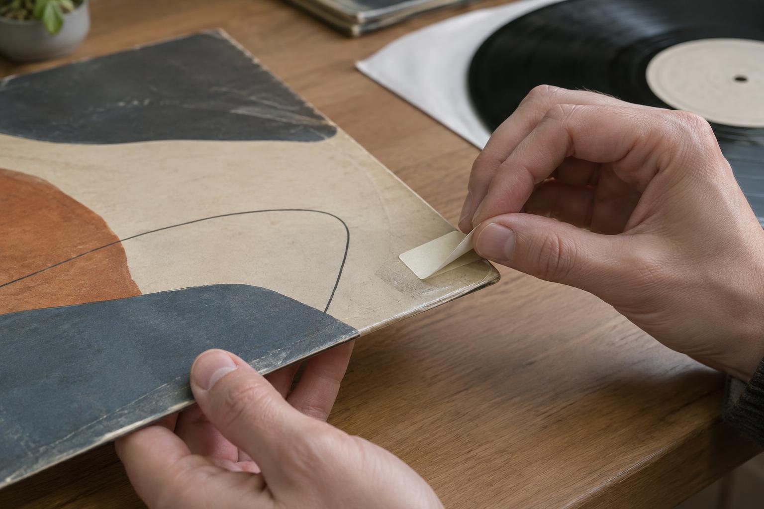How to Remove a Price Sticker From a Record Jacket Without Tearing It